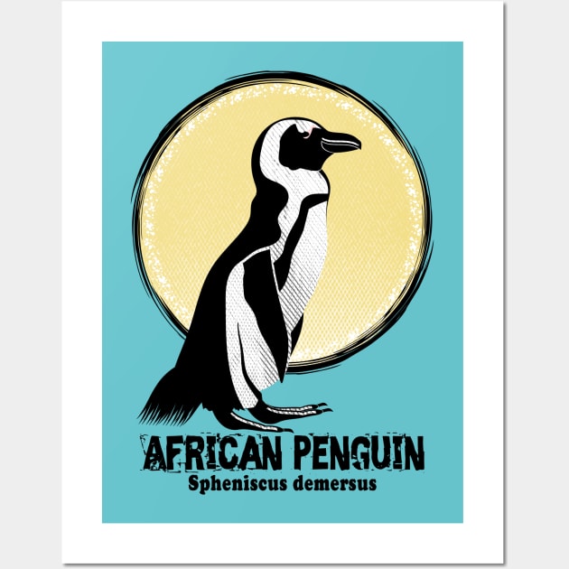 African Penguin Wall Art by mailboxdisco